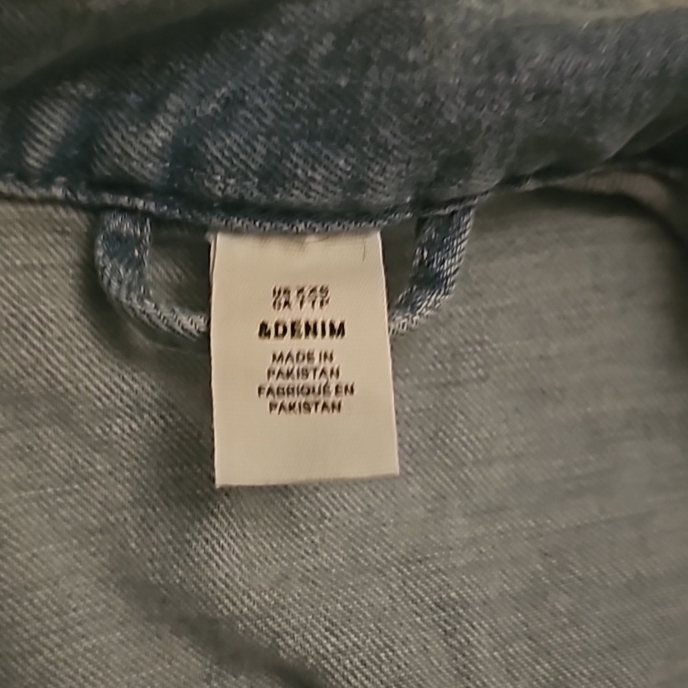 Light blue denim jacket size xxs - Picture 3 of 5